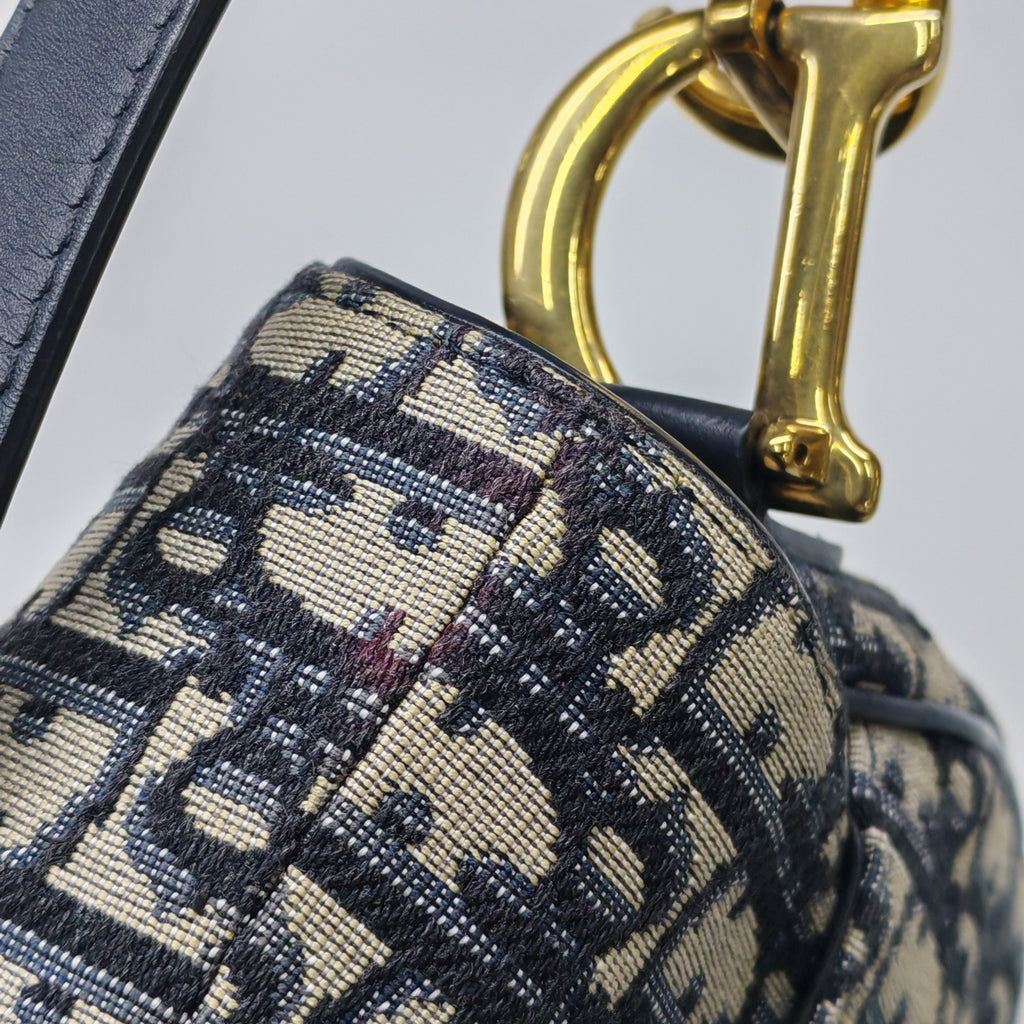 Dior Saddle Bag Oblique Medium