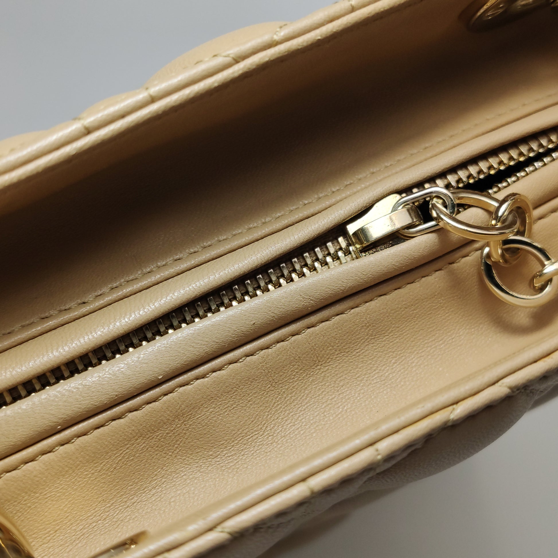 Dior Lady Dior Medium Beige