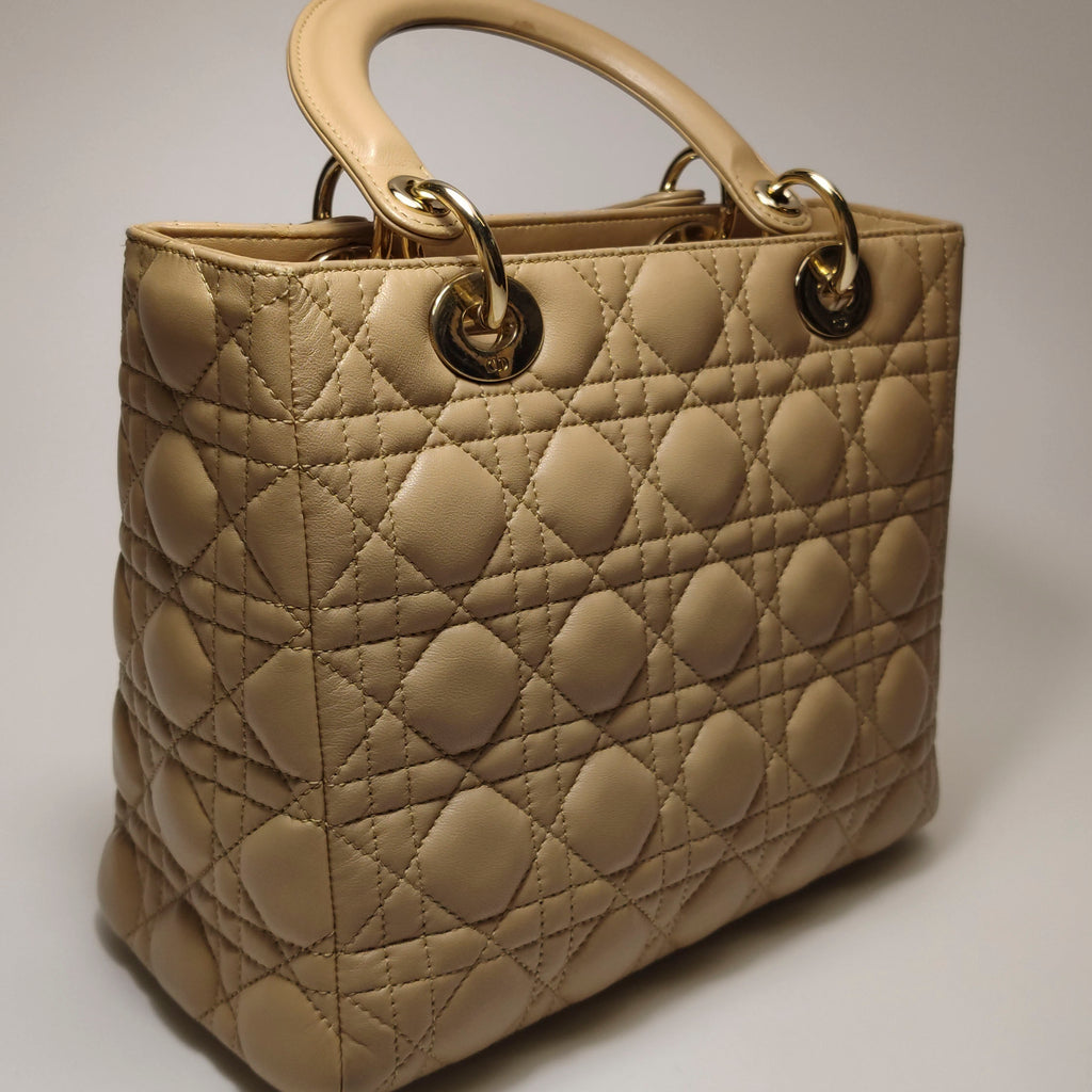 Dior Lady Dior Medium Beige