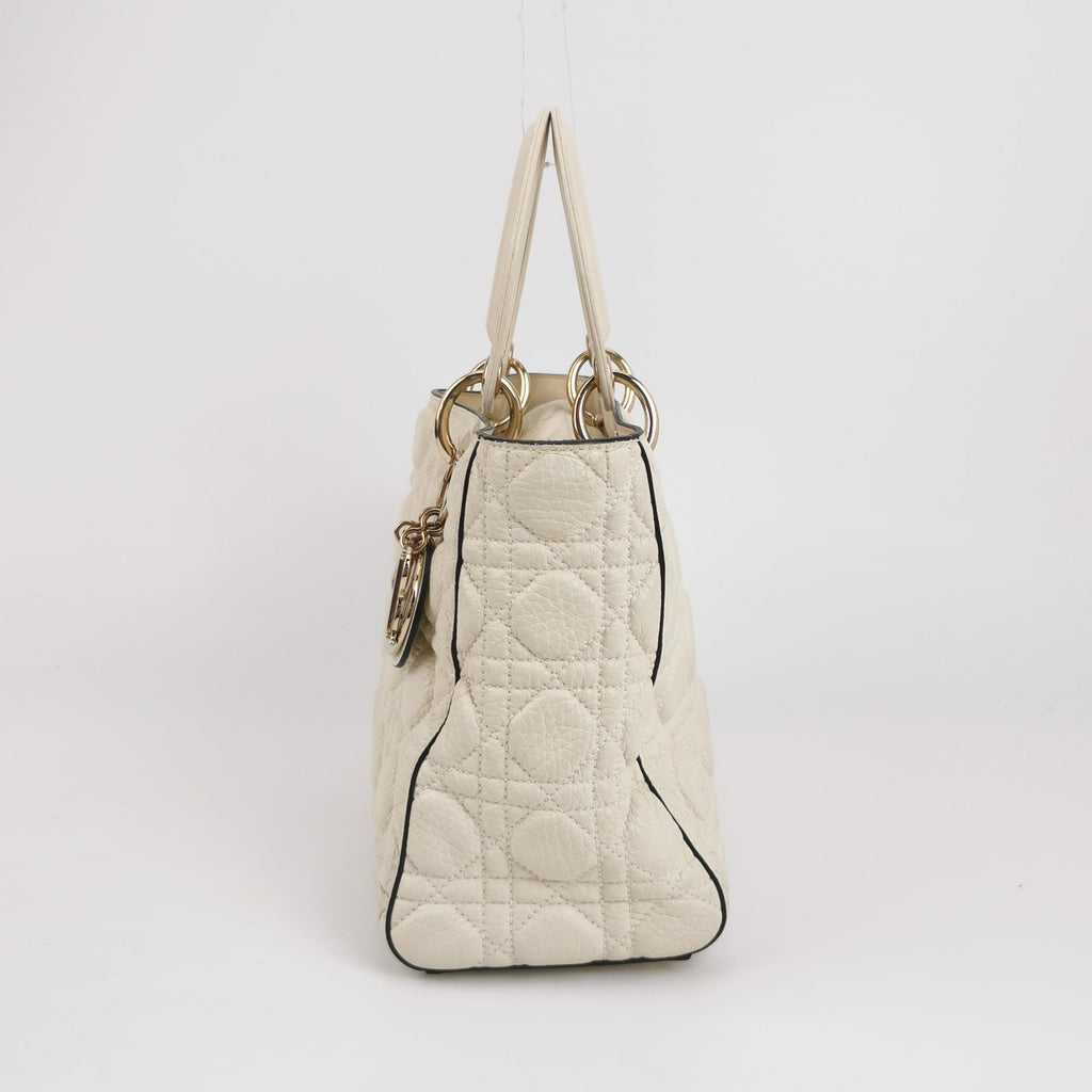 Dior Lady Dior Medium Grained Calfskin