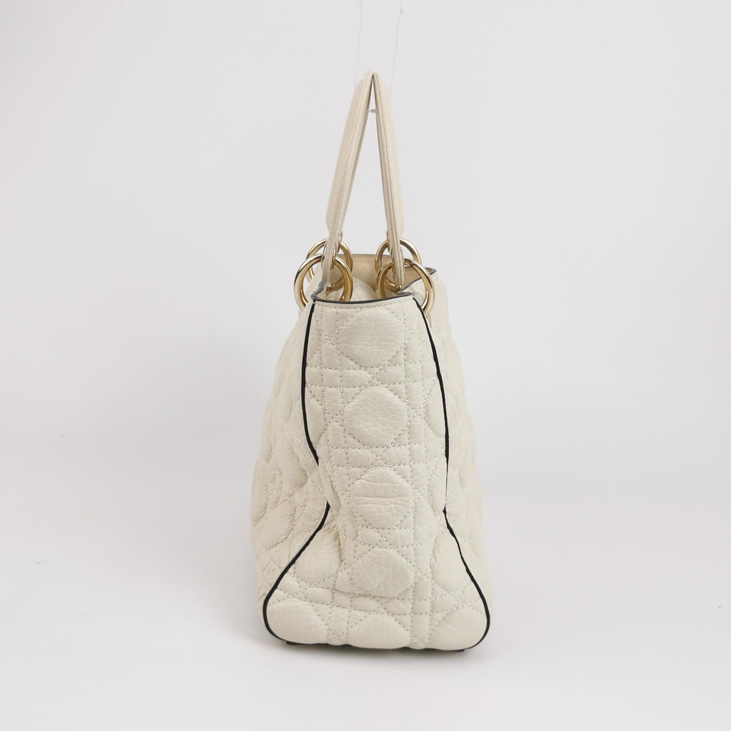 Dior Lady Dior Medium Grained Calfskin