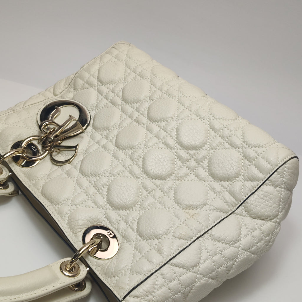 Dior Lady Dior Medium Grained Calfskin