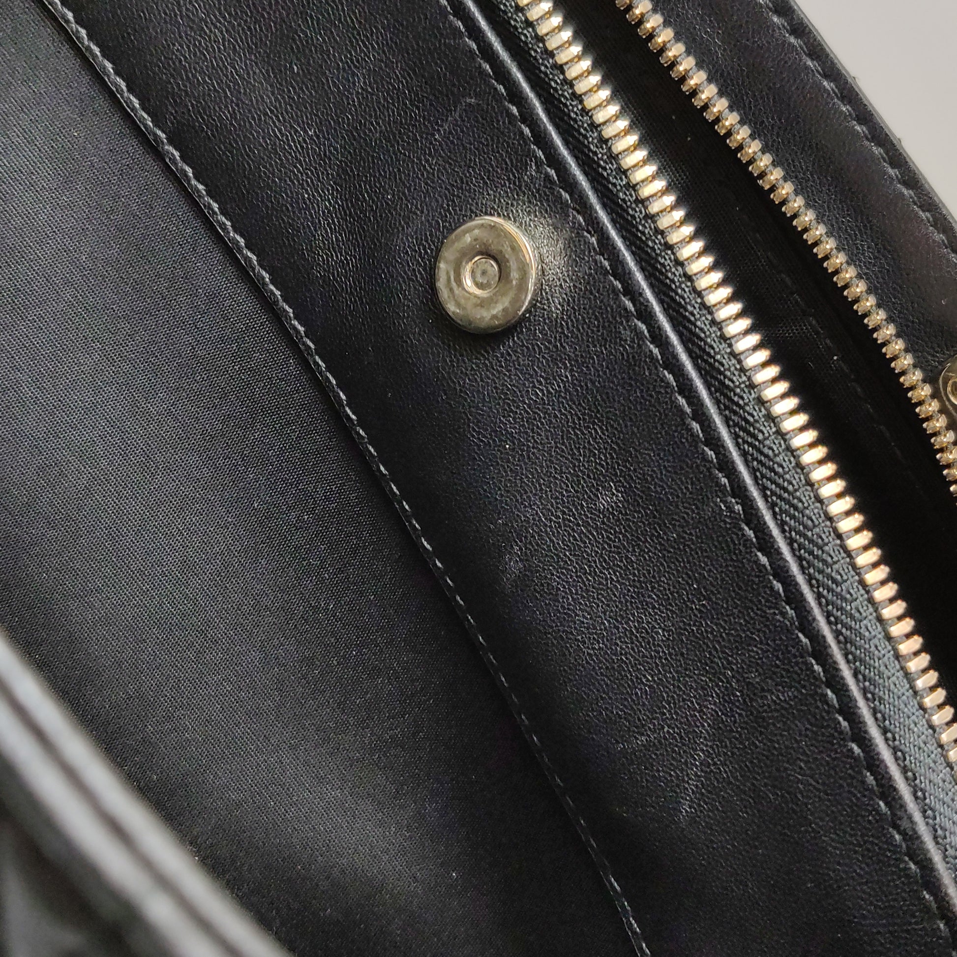 Dior Black Cannage Quilted Lambskin Soft Zipped Tote Bag
