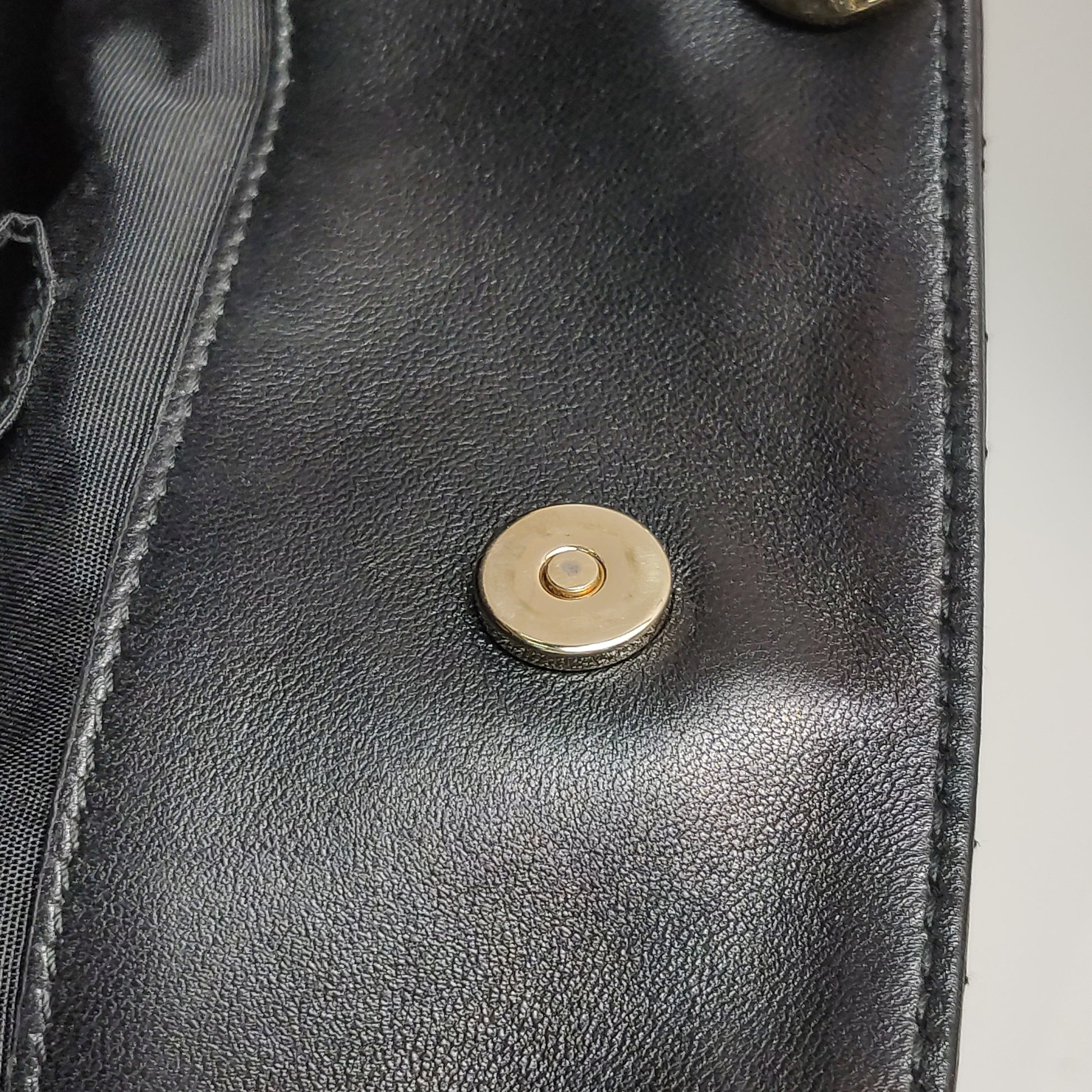 Dior Black Cannage Quilted Lambskin Soft Zipped Tote Bag