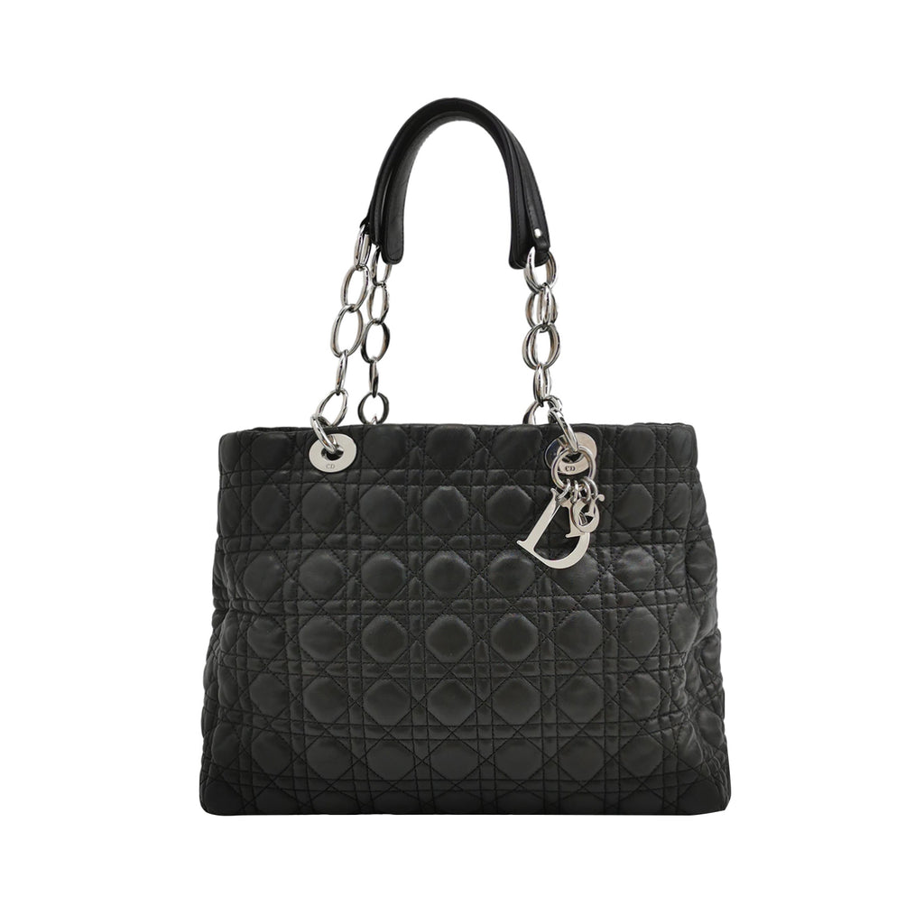 Dior Cannage Soft Tote Lambskin