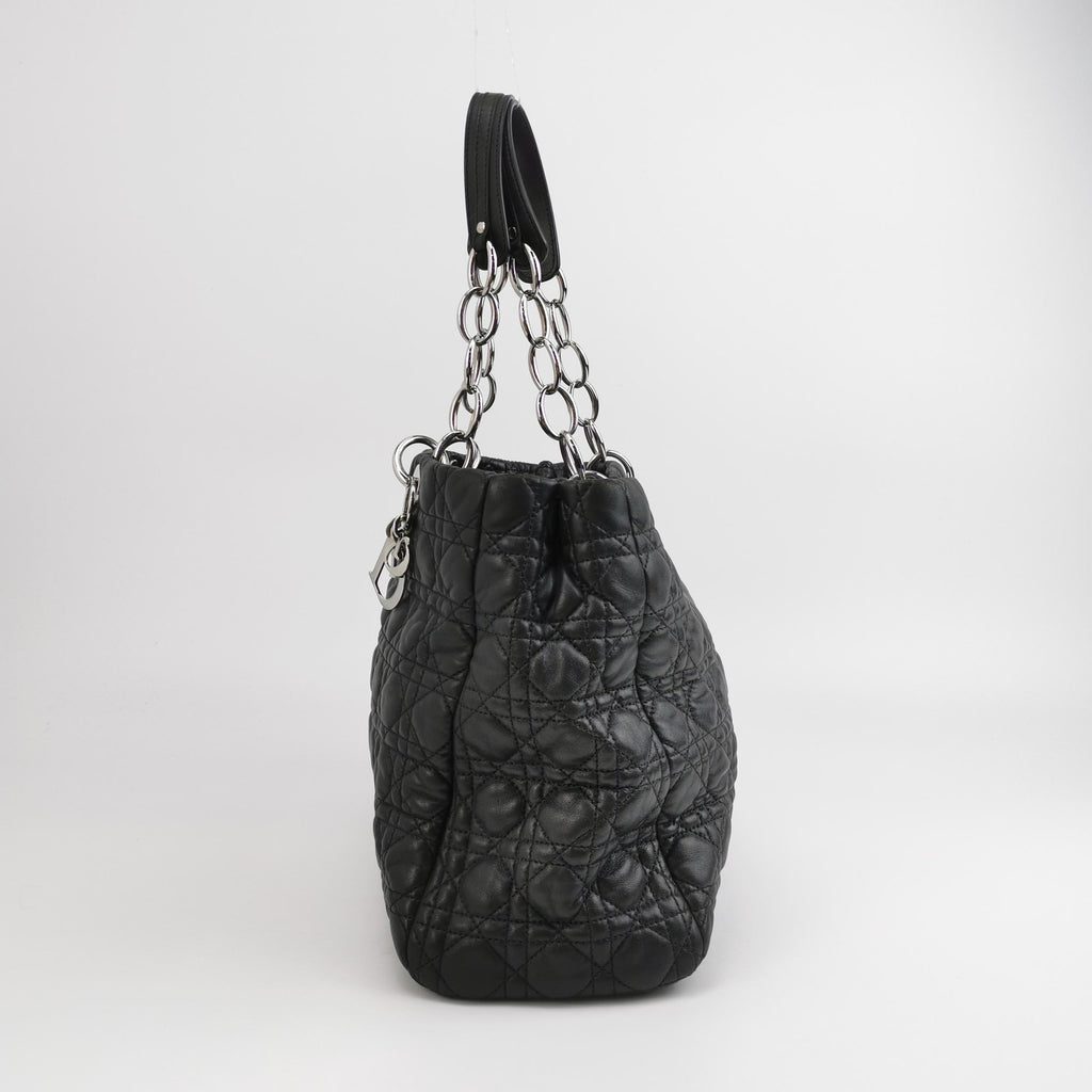 Dior Cannage Soft Tote Lambskin