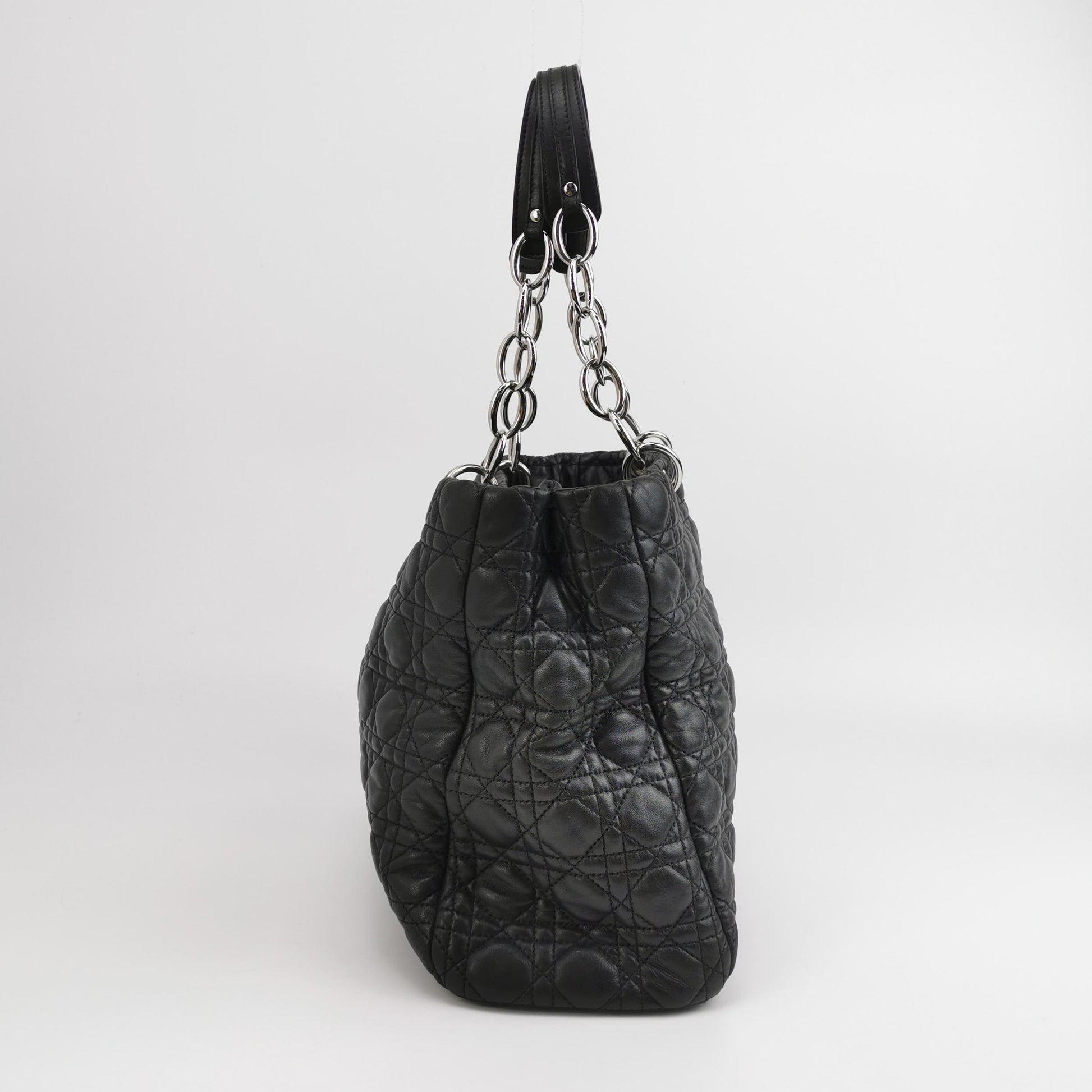 Dior Cannage Soft Tote Lambskin