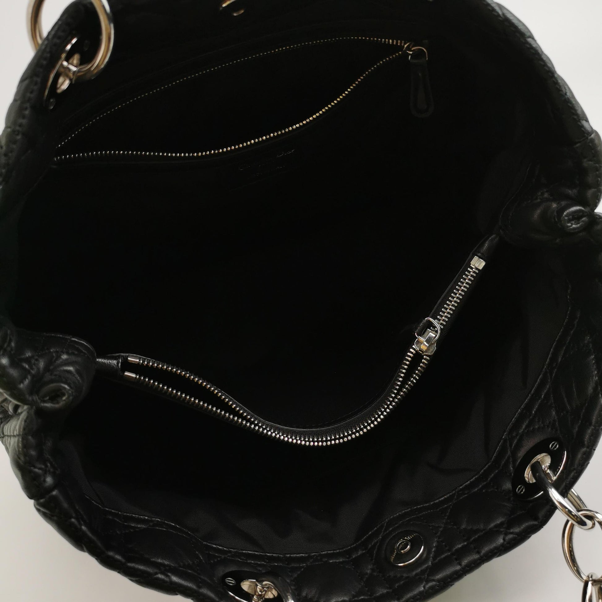 Dior Cannage Soft Tote Lambskin