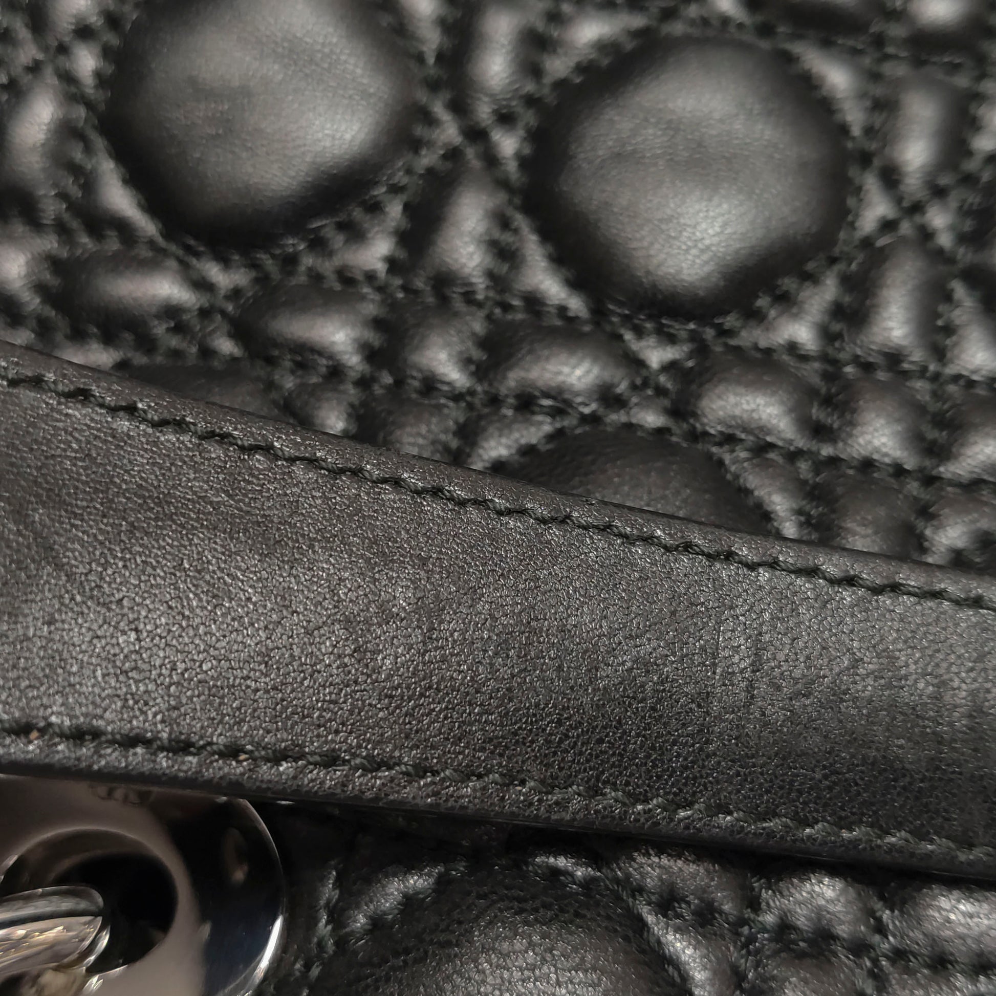 Dior Cannage Soft Tote Lambskin