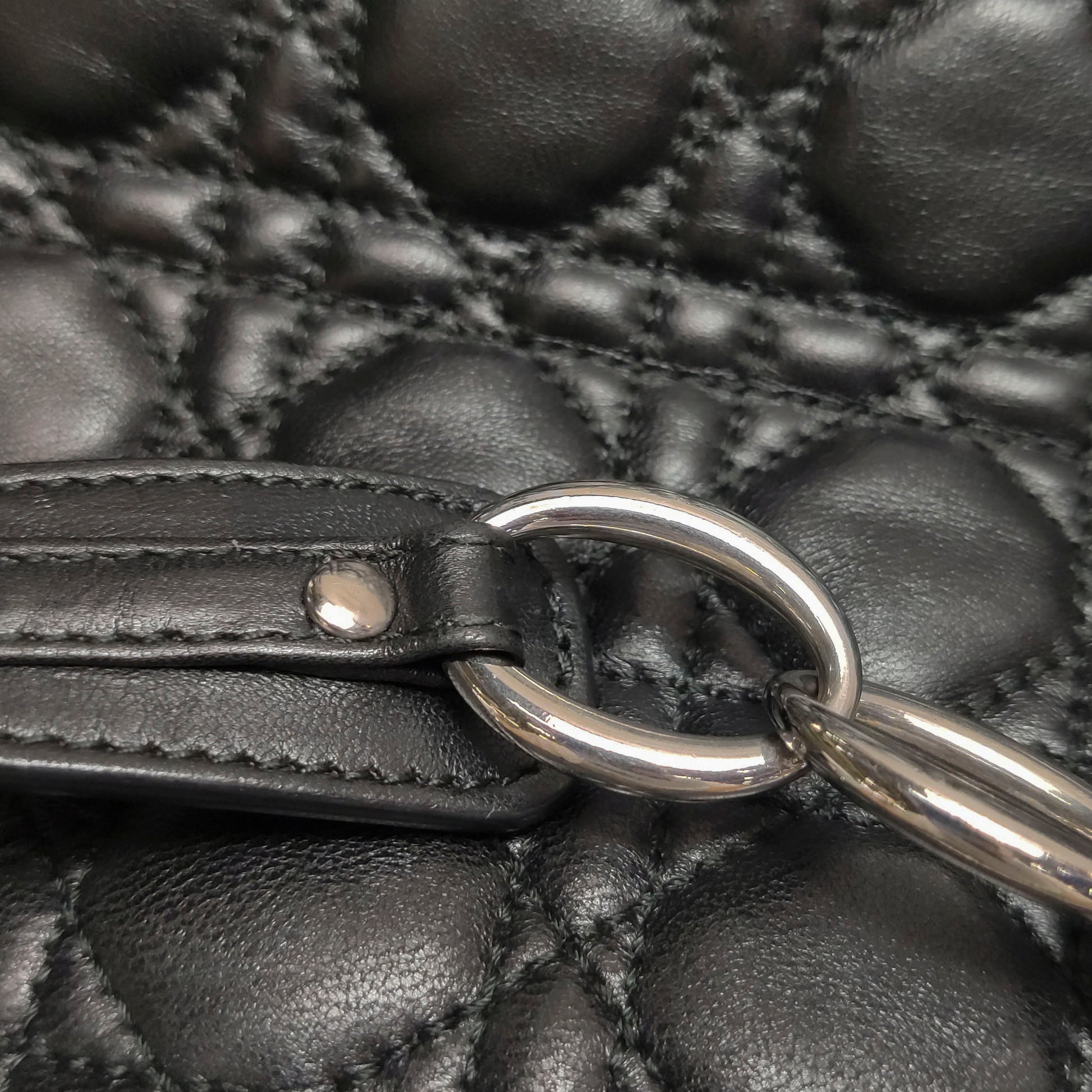 Dior Cannage Soft Tote Lambskin