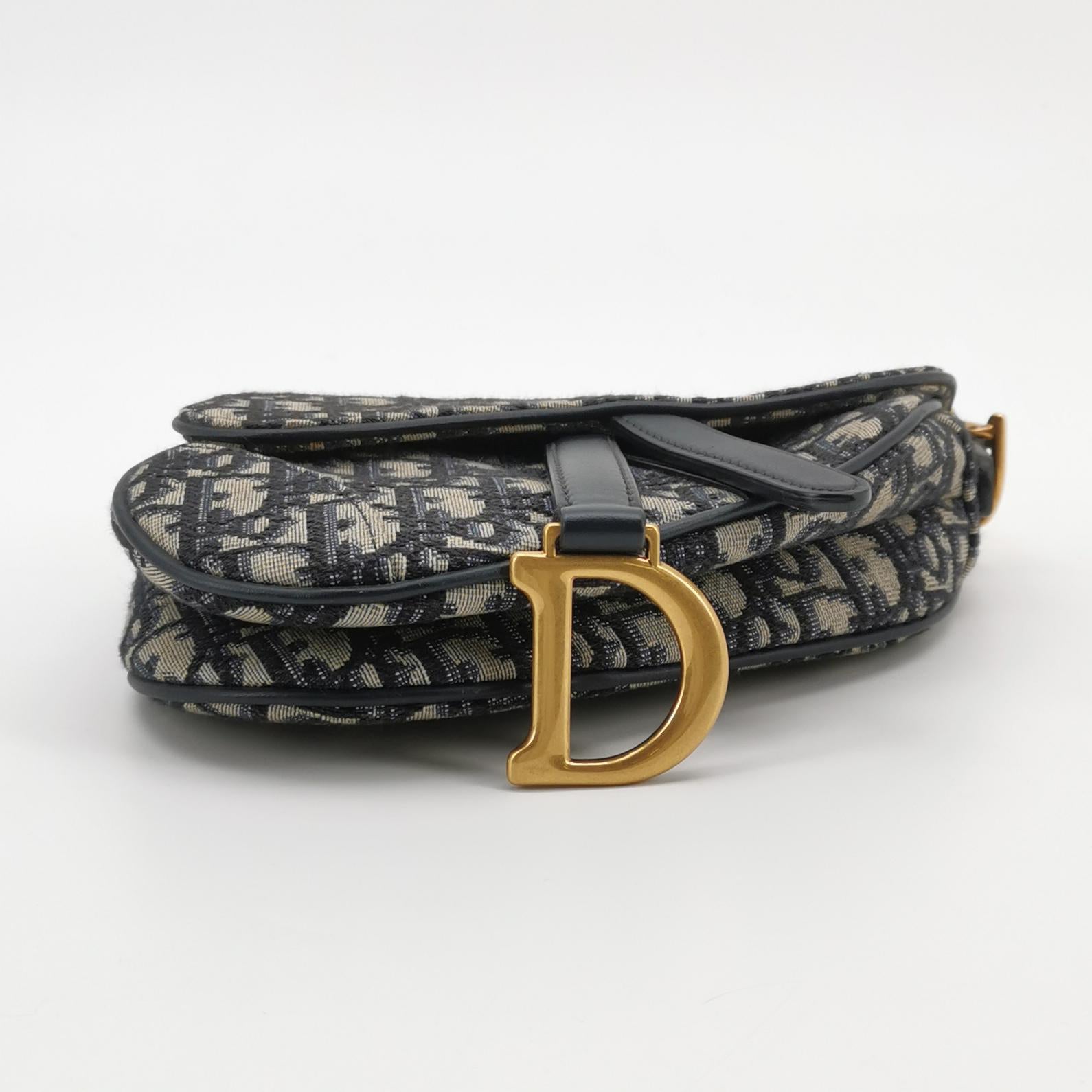 Dior Saddle Bag Mini Oblique Canvas