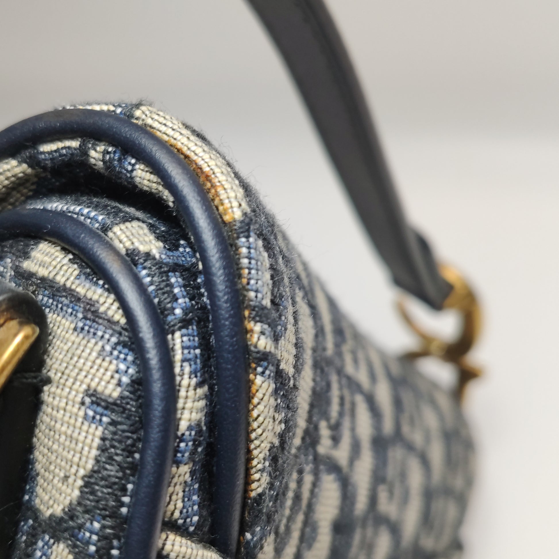 Dior Saddle Bag Mini Oblique Canvas