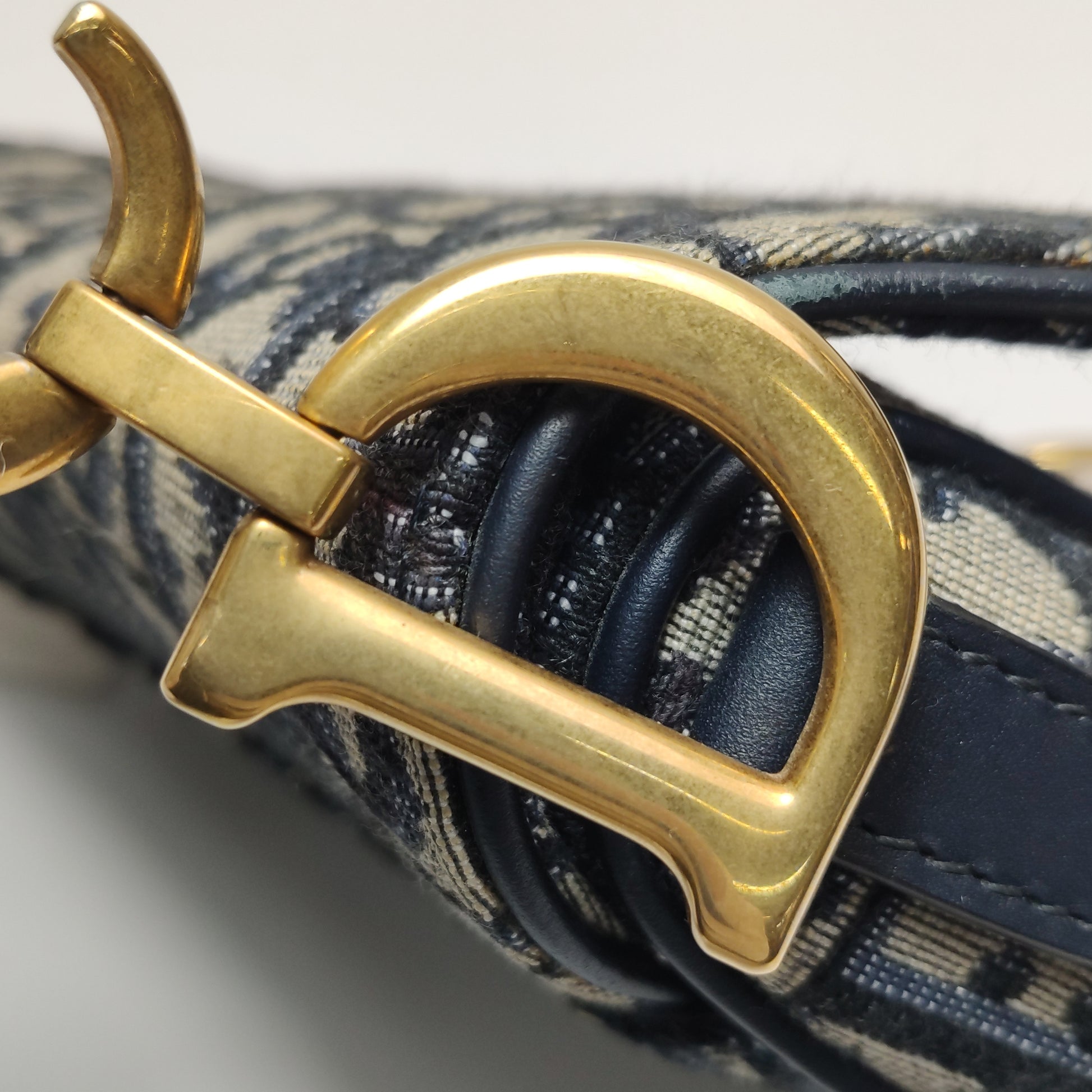 Dior Saddle Bag Mini Oblique Canvas
