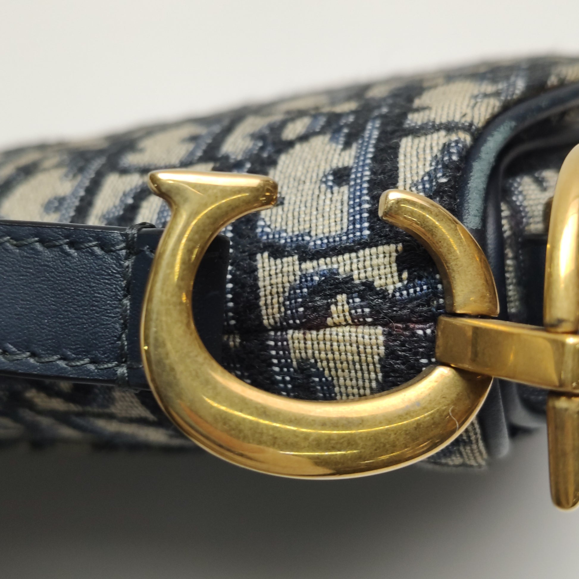 Dior Saddle Bag Mini Oblique Canvas