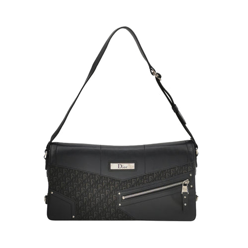 Dior Oblique Trotter Street Chic Shoulder Bag