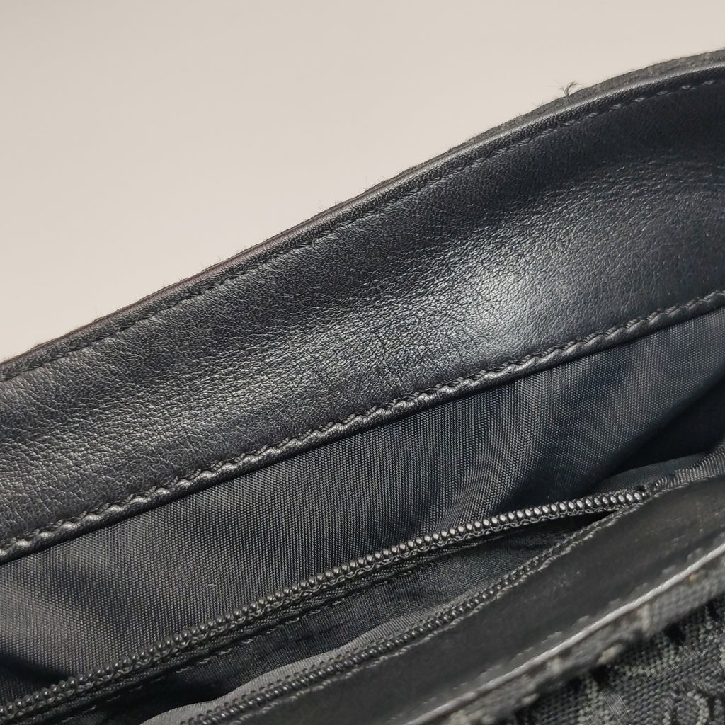 Dior Oblique Trotter Street Chic Shoulder Bag