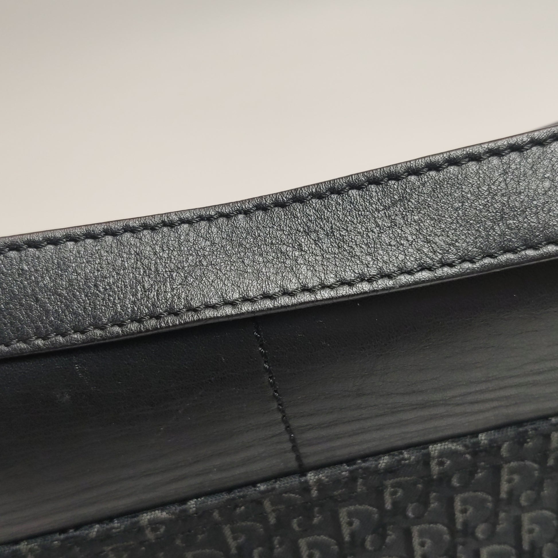 Dior Oblique Trotter Street Chic Shoulder Bag