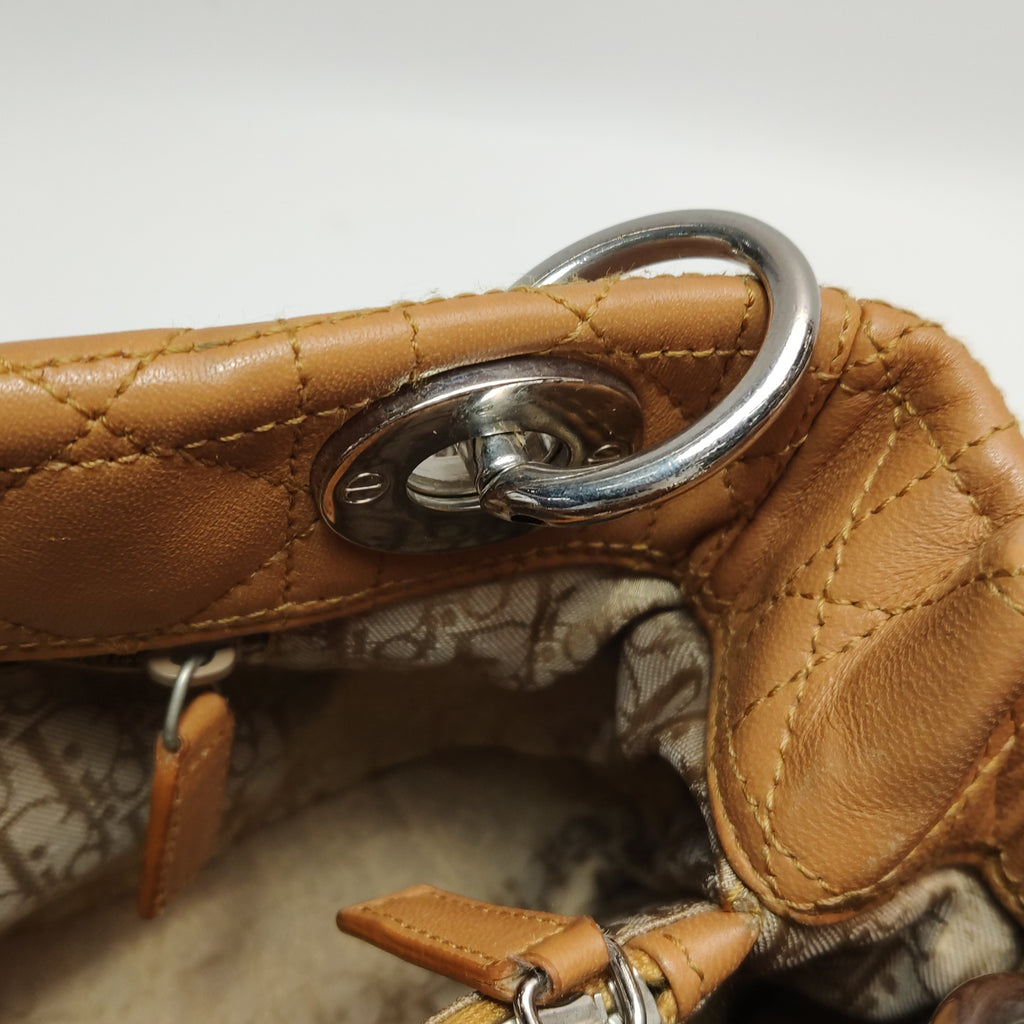 Dior Cannage Soft East West Tote