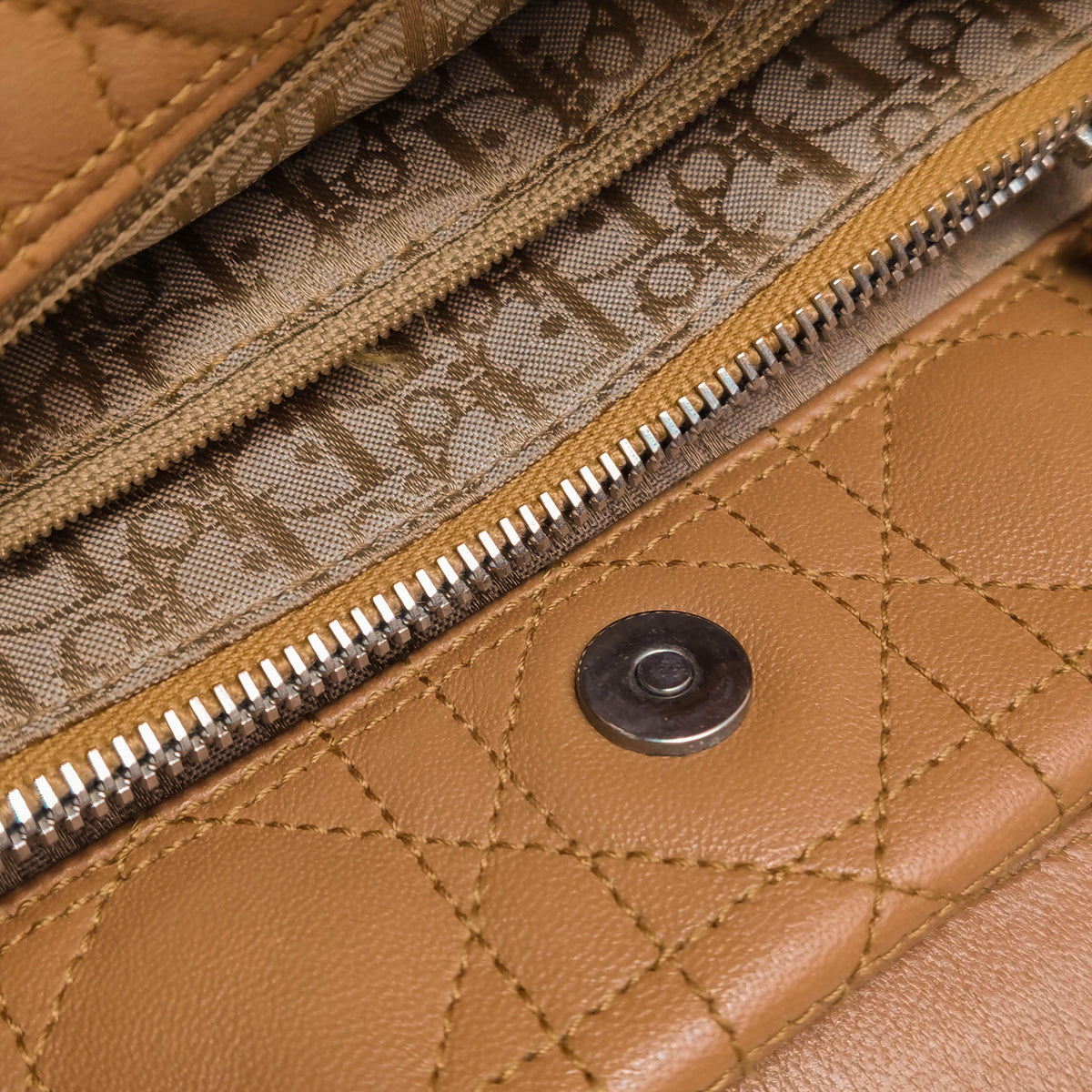 Dior Cannage Soft East West Tote