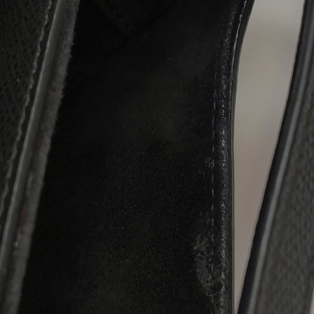 Dior Saddle Bag Mini Grained Calfskin Black