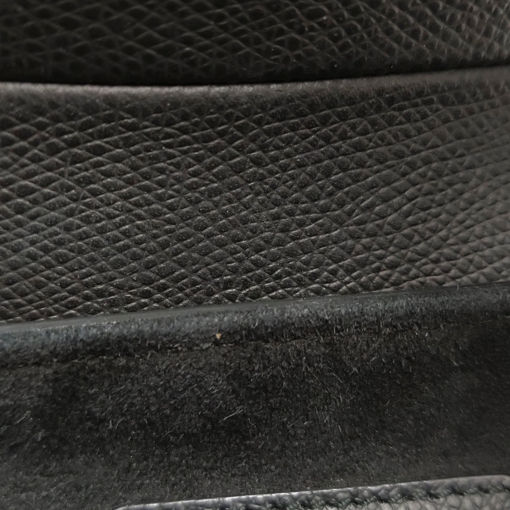 Dior Saddle Bag Mini Grained Calfskin Black