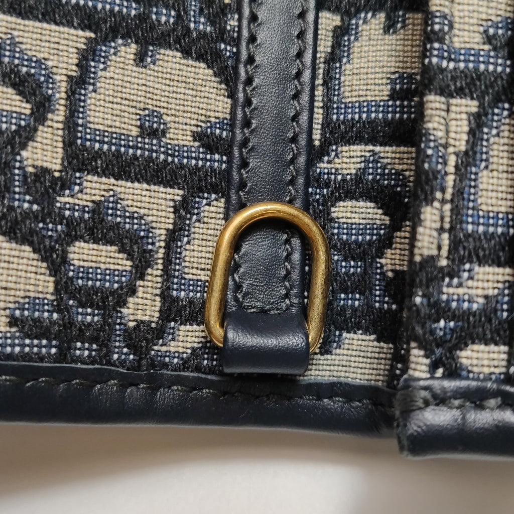 Dior 30 Montaigne Oblique Canvas Chain Clutch
