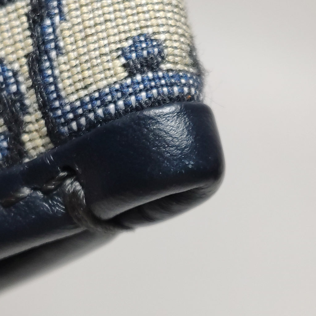 Dior 30 Montaigne Oblique Canvas Chain Clutch