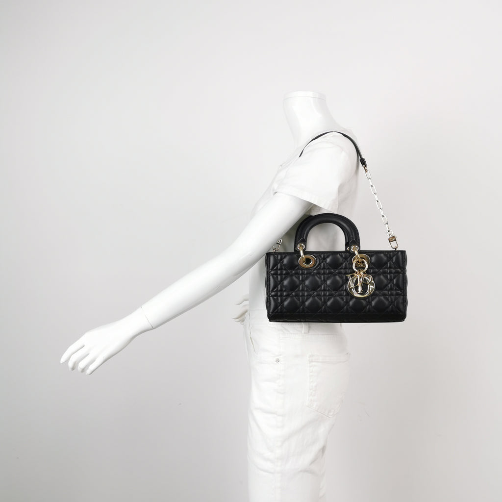 Dior Lady D-joy Medium Black GHW