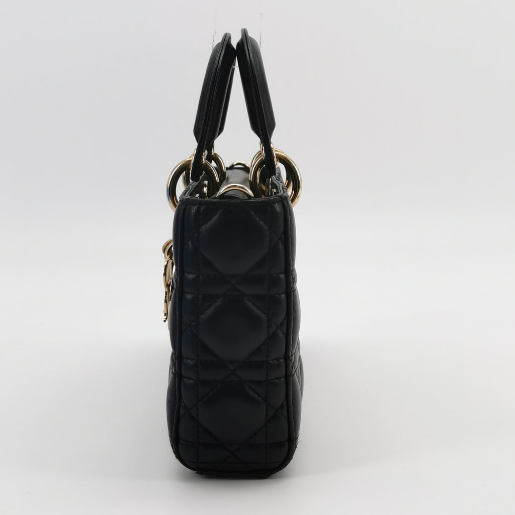Dior Lady D-joy Medium Black GHW