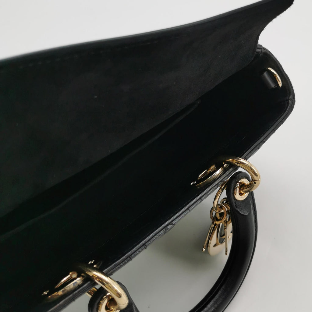Dior Lady D-joy Medium Black GHW