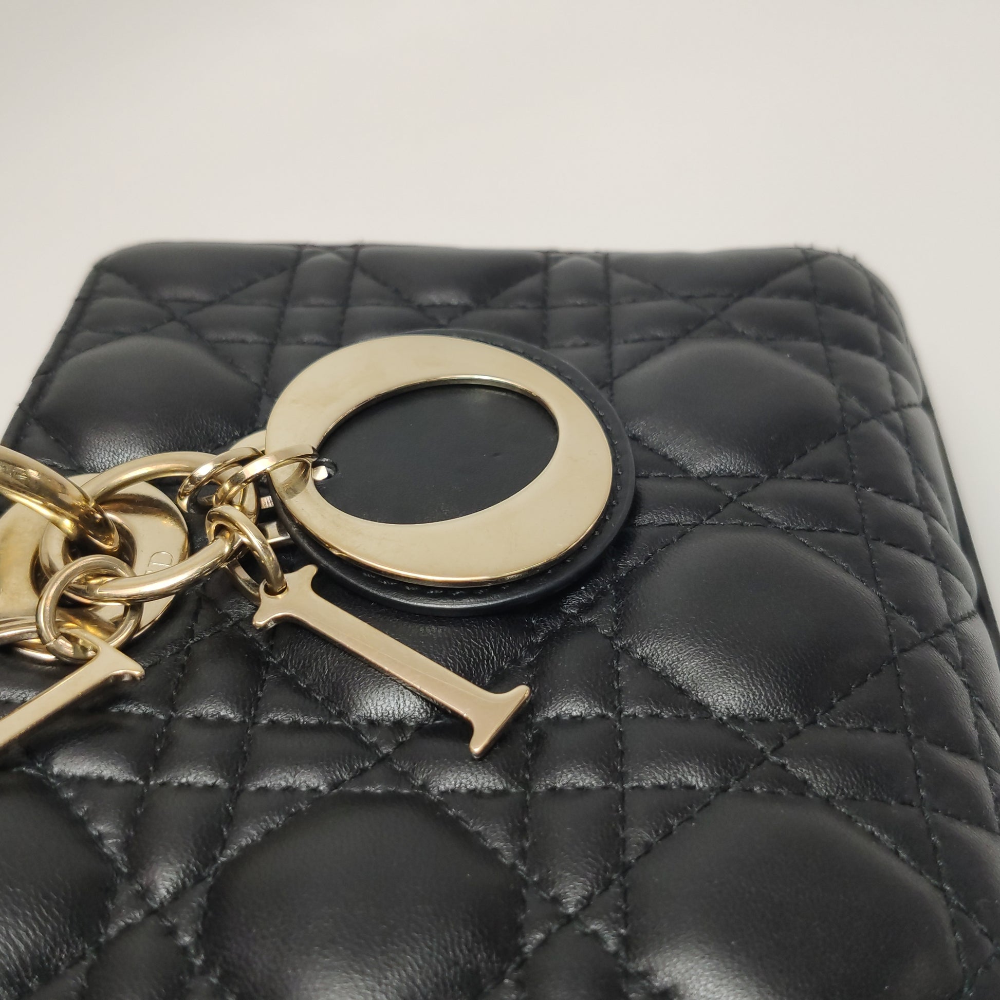 Dior Lady D-joy Medium Black GHW