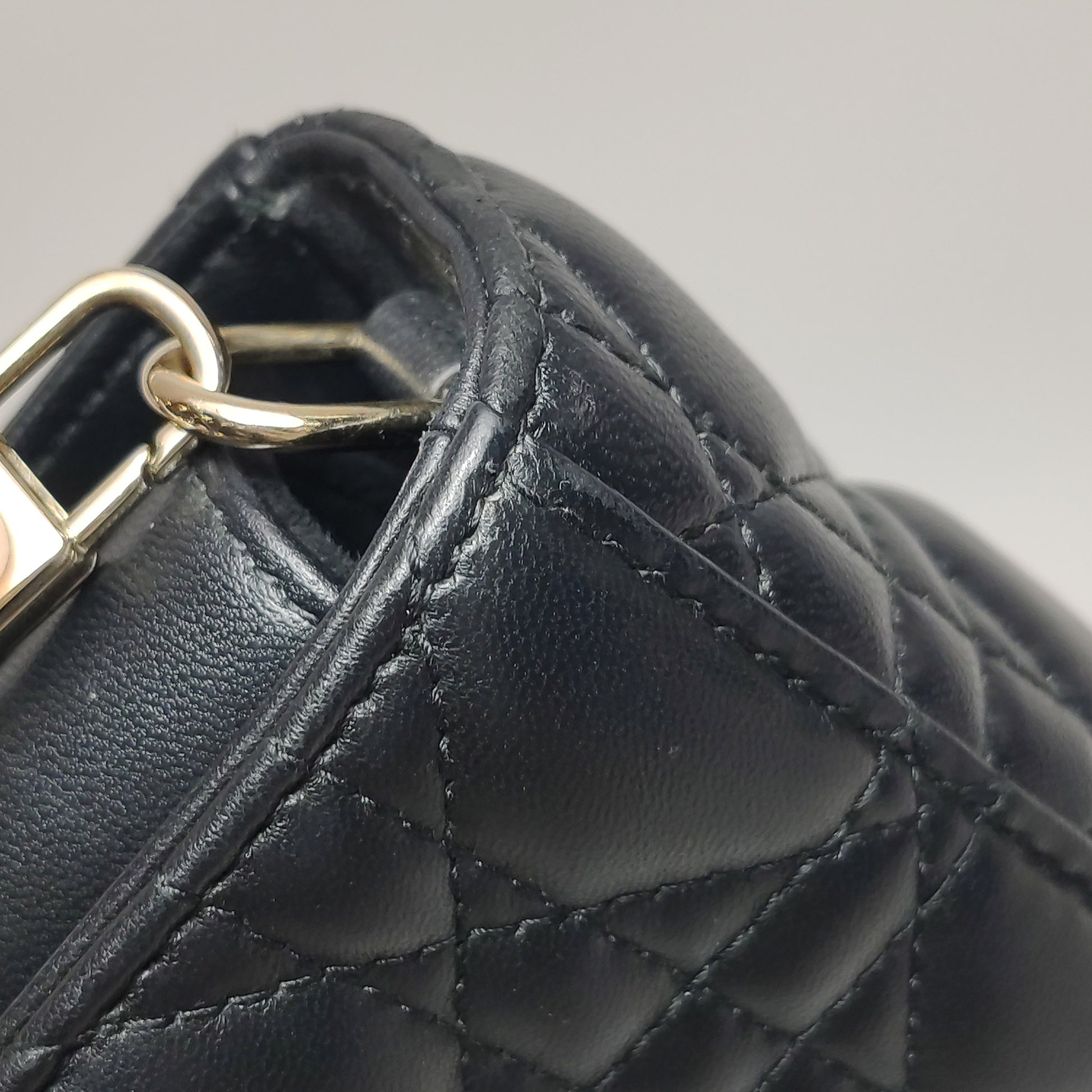 Dior Lady D-joy Medium Black GHW
