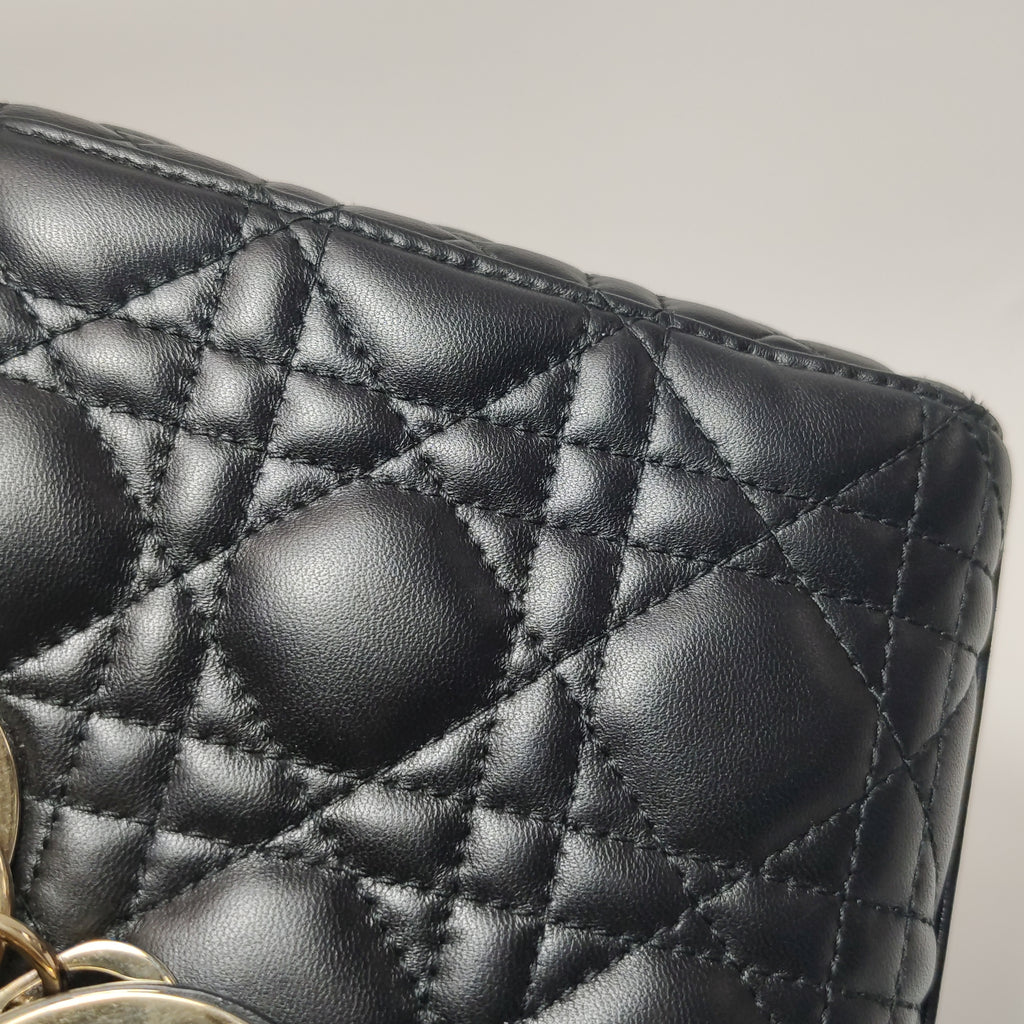 Dior Lady D-joy Medium Black GHW