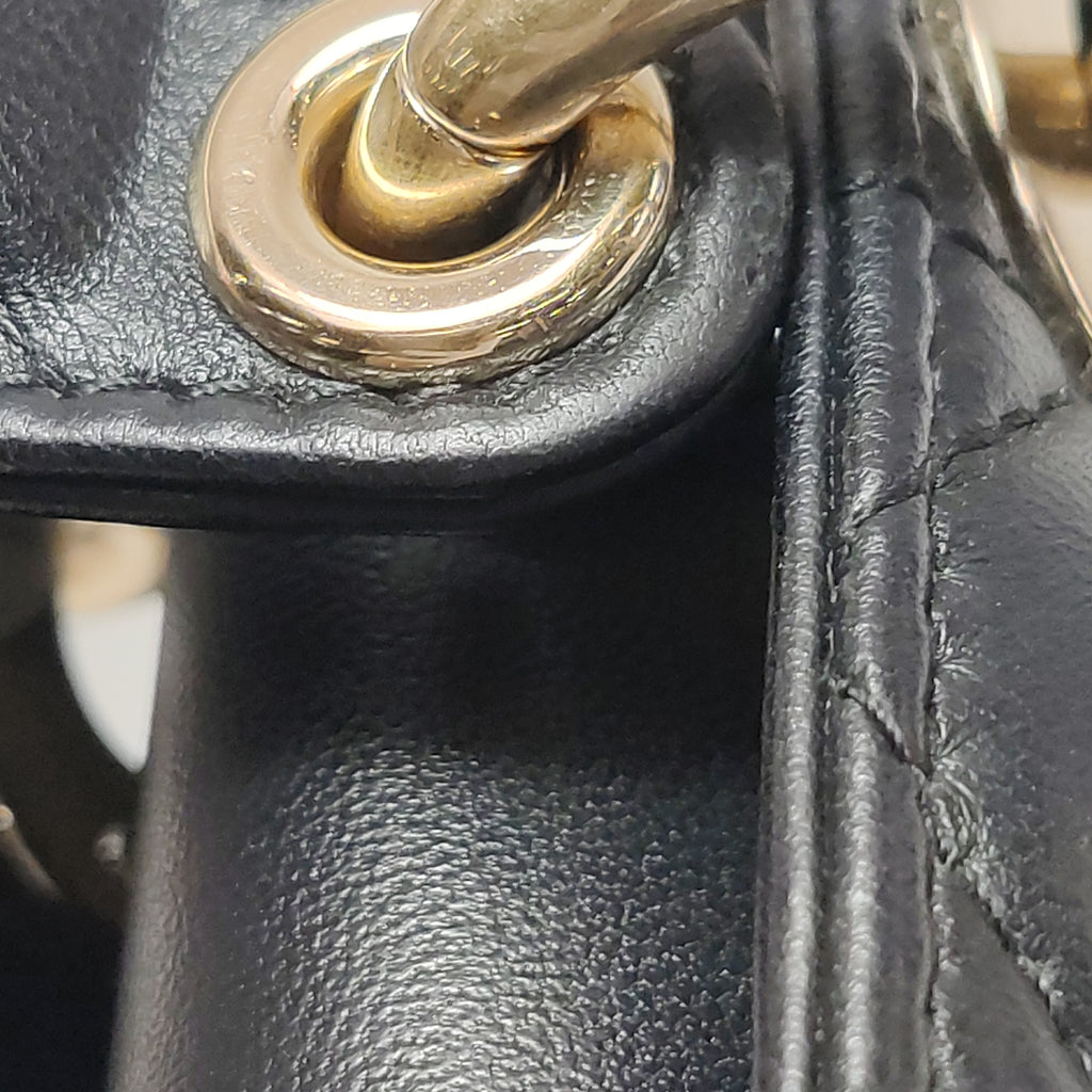 Dior Lady D-joy Medium Black GHW