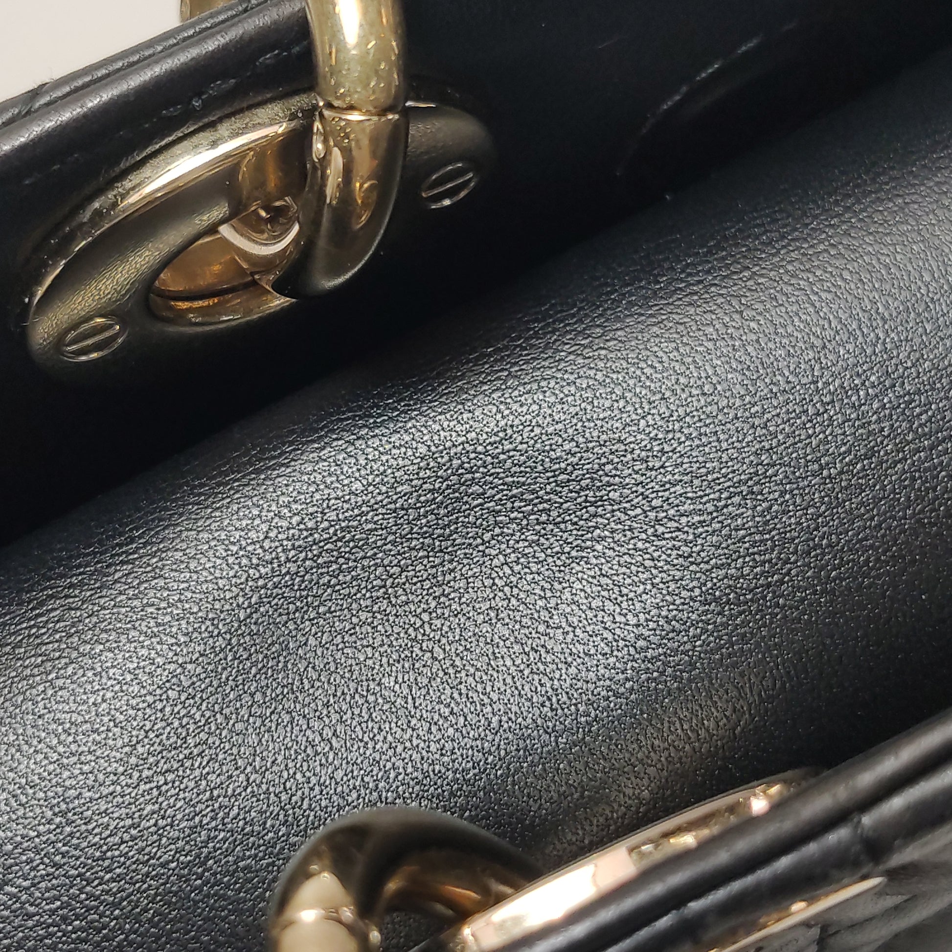 Dior Lady D-joy Medium Black GHW