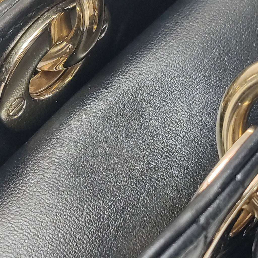 Dior Lady D-joy Medium Black GHW