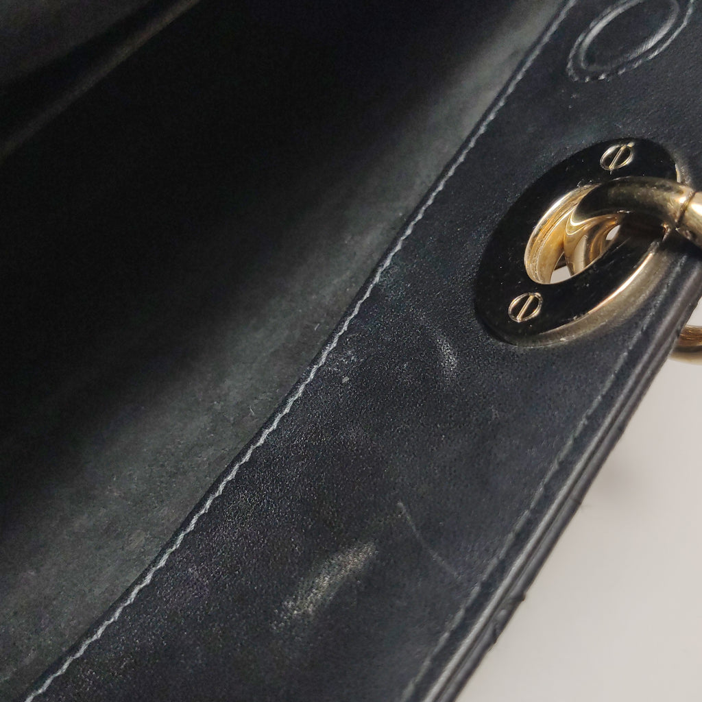 Dior Lady D-joy Medium Black GHW
