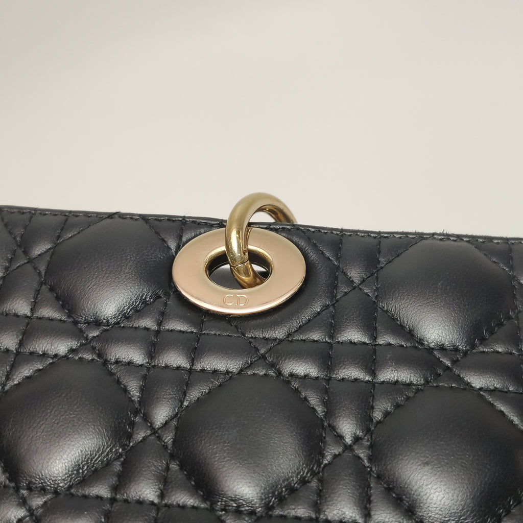 Dior Lady D-joy Medium Black GHW