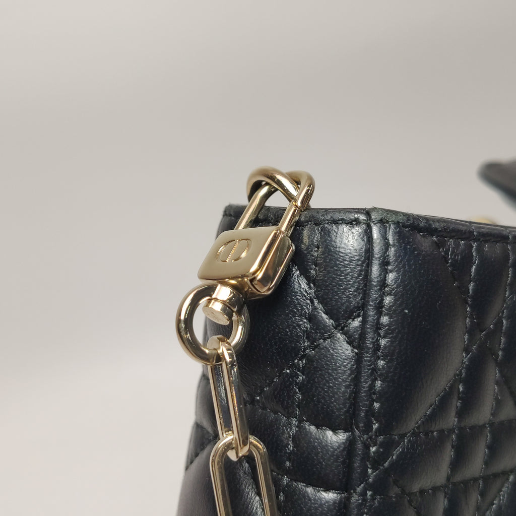 Dior Lady D-joy Medium Black GHW
