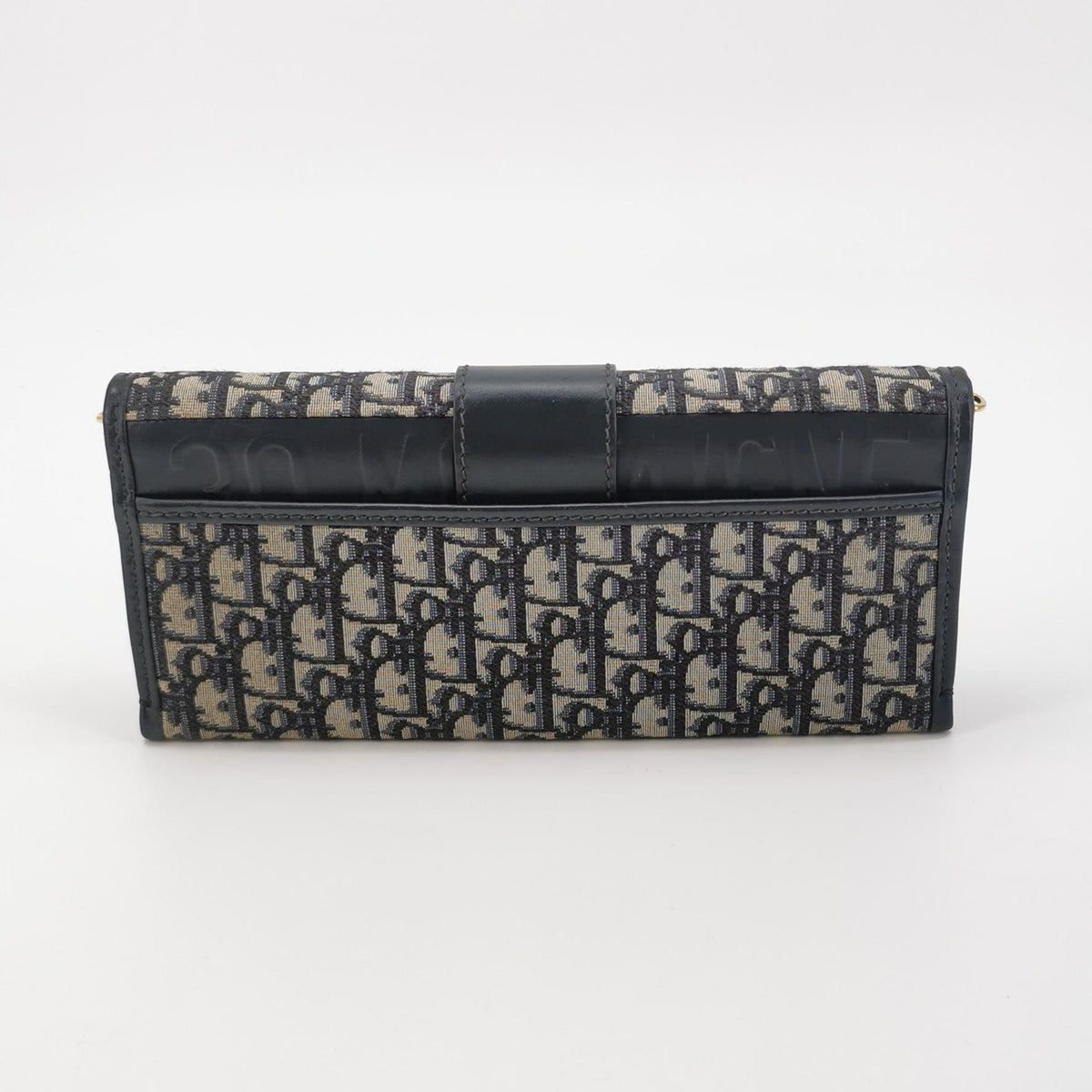 Dior Oblique 30 Montaigne Chain Pouch Blue