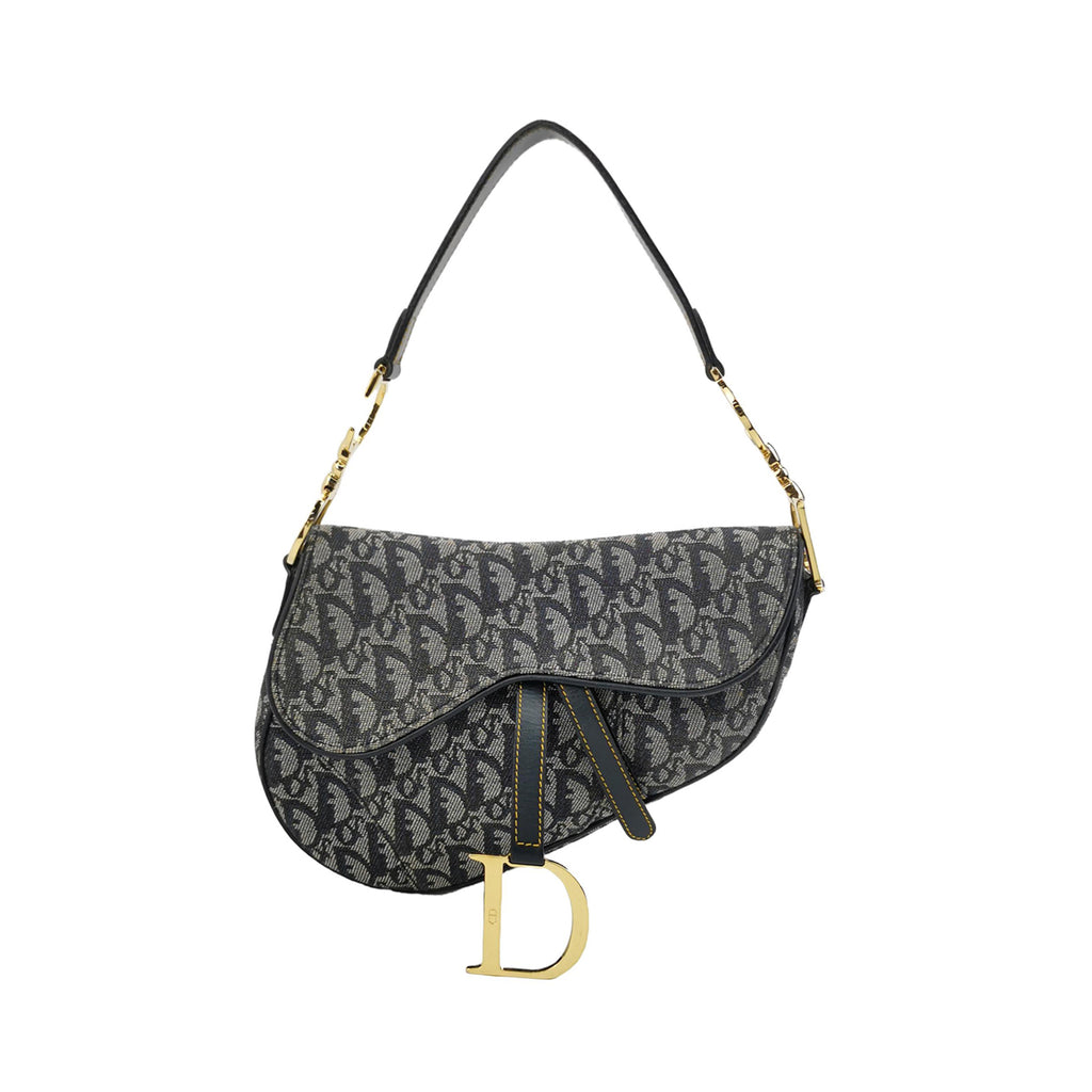 Dior Saddle Bag Medium Oblique Vintage
