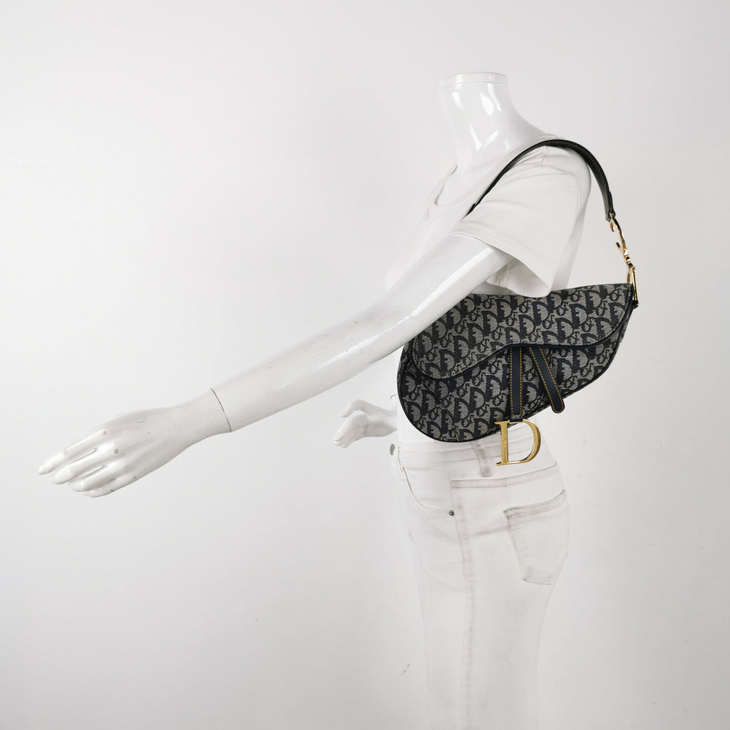 Dior Saddle Bag Medium Oblique Vintage