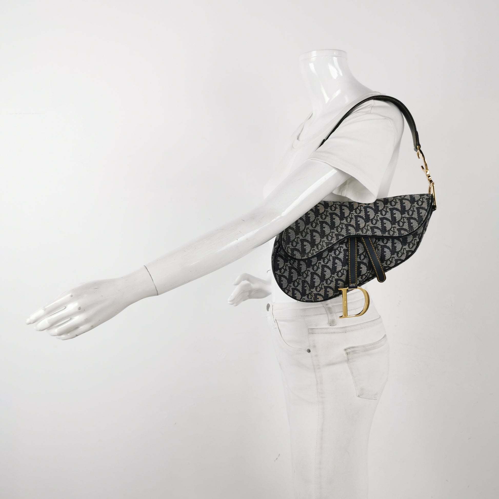 Dior Saddle Bag Medium Oblique Vintage