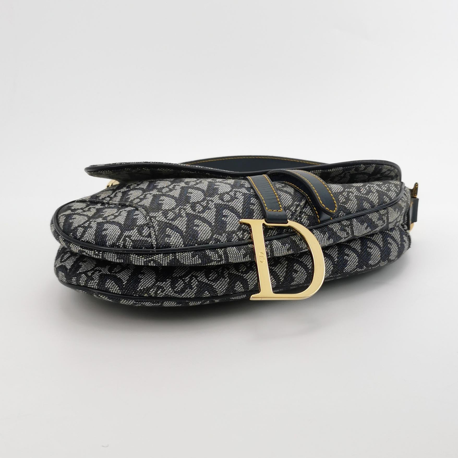 Dior Saddle Bag Medium Oblique Vintage