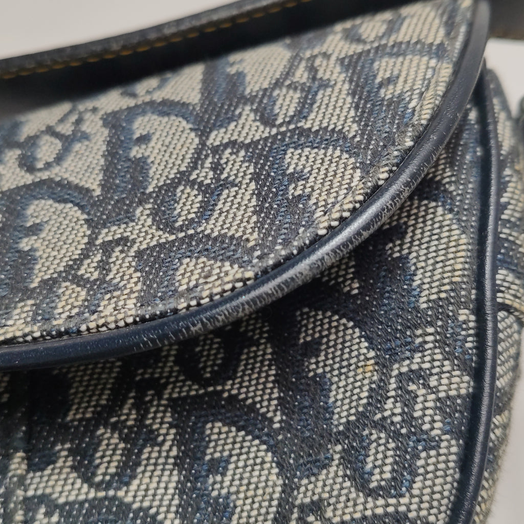 Dior Saddle Bag Medium Oblique Vintage