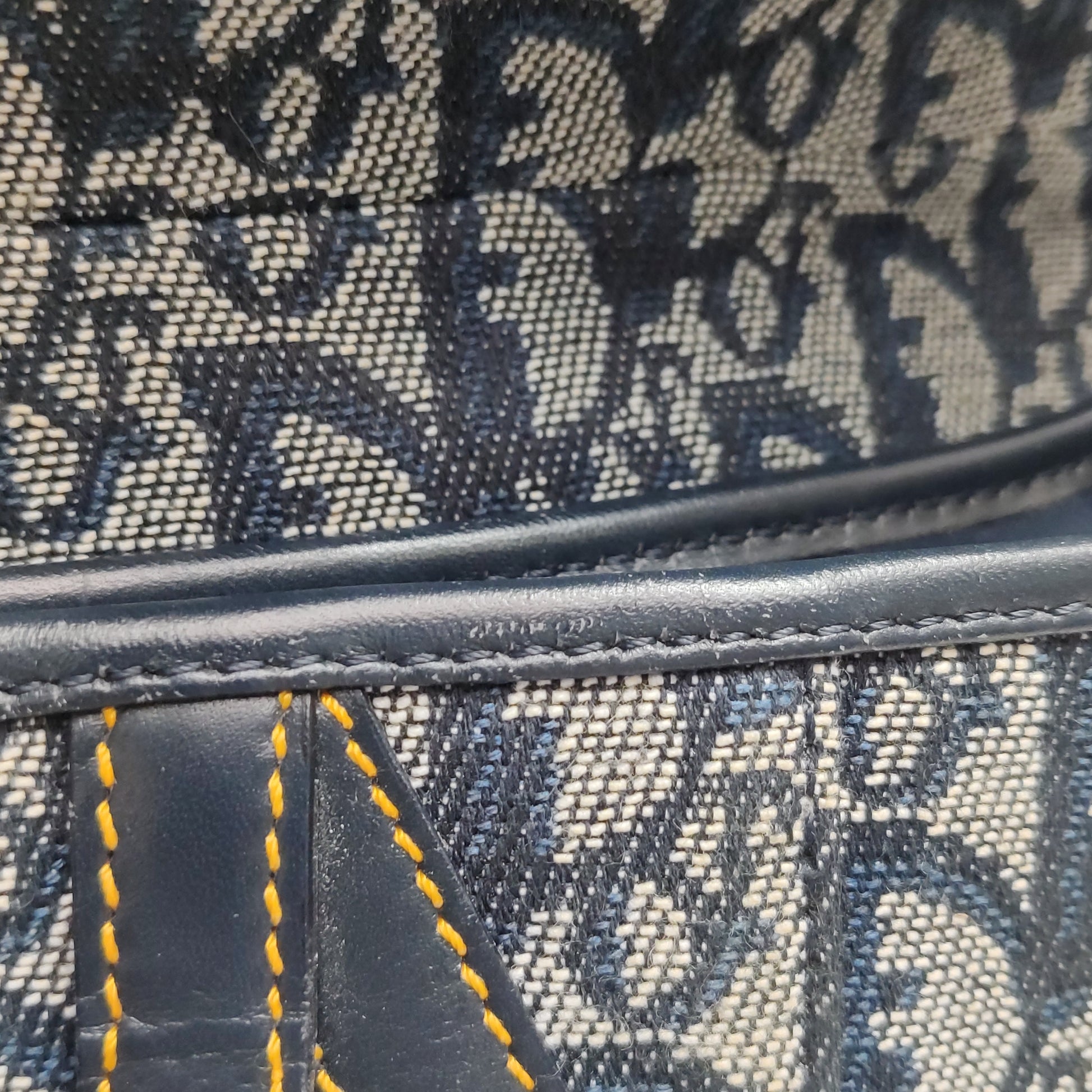 Dior Saddle Bag Medium Oblique Vintage