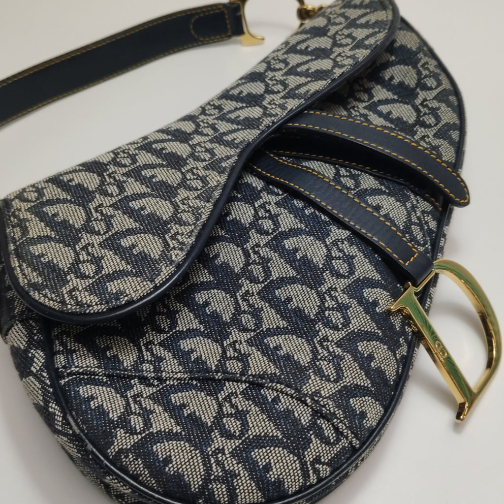 Dior Saddle Bag Medium Oblique Vintage