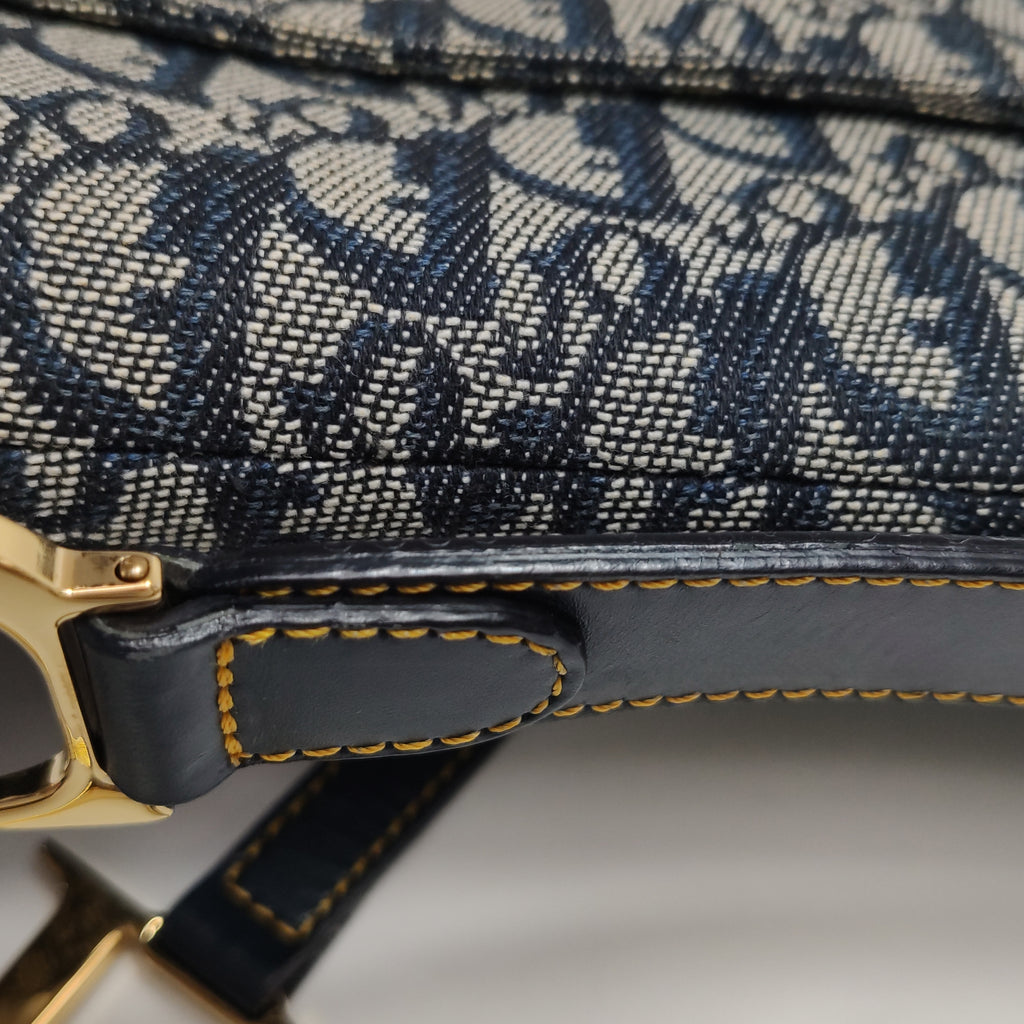 Dior Saddle Bag Medium Oblique Vintage
