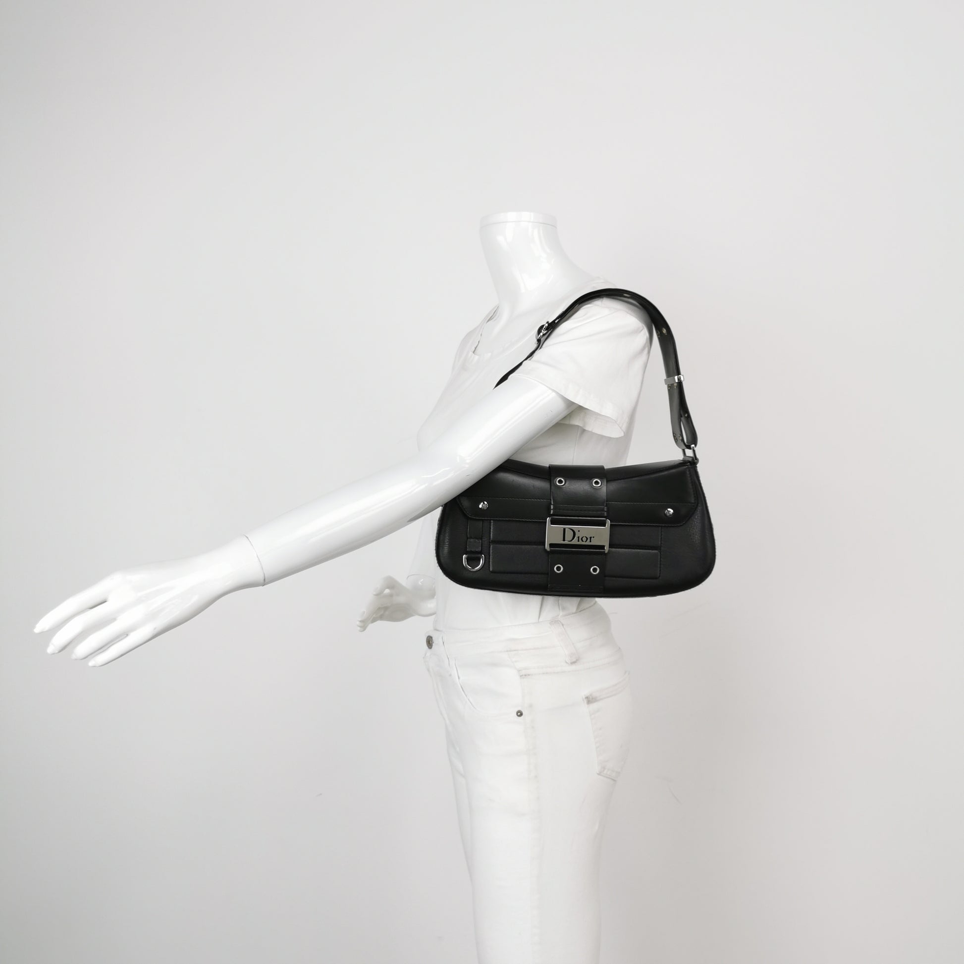 Dior Street Chic Columbus Shoulder Bag Black