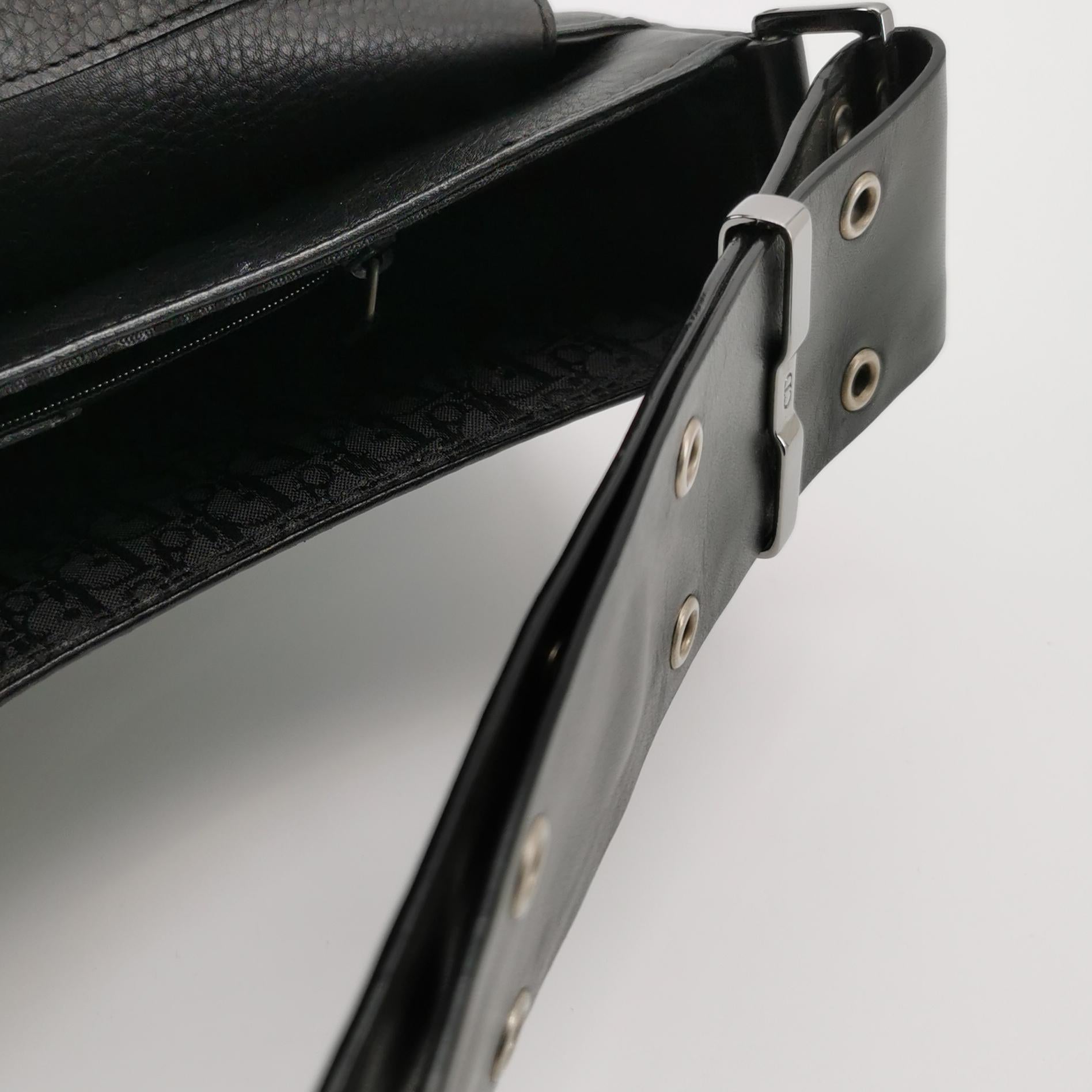 Dior Street Chic Columbus Shoulder Bag Black